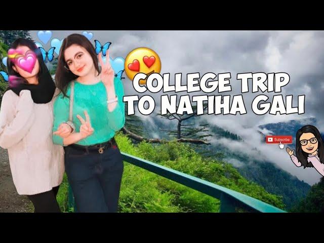 Nathia Gali Trip With Friends | First Vlog