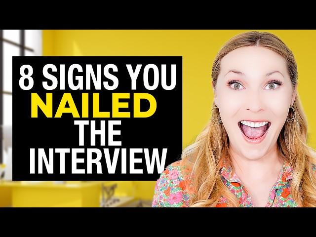 How Do I Know if the Interview Went Well? 8 Signs to Look for in a Job Interview!