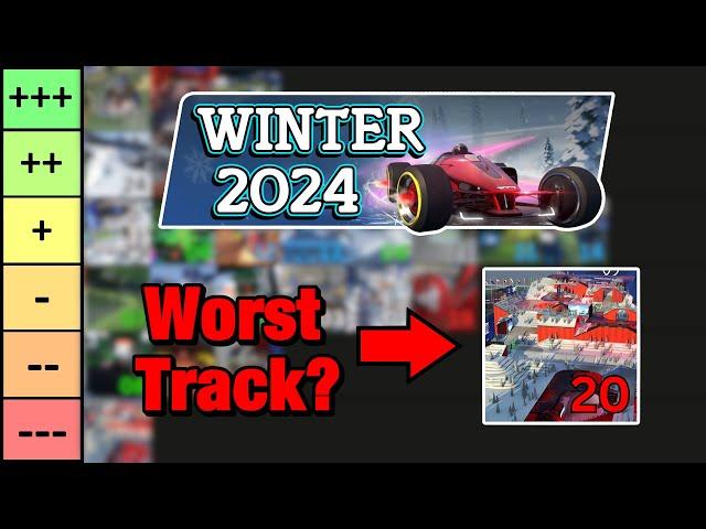 The Best and Worst Tracks - Trackmania Winter 24 Tier List