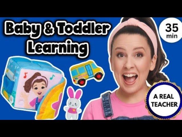 Toddler Learning with Ms Rachel - Nursery Rhymes & Kids Songs - Baby Video - Milestones & Speech