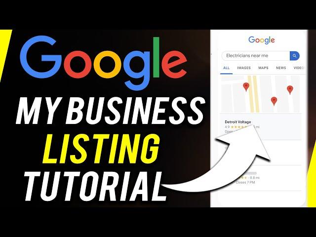 How to Setup a Google My Business Listing