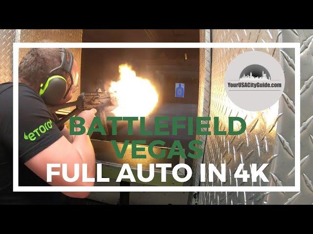 Battlefield Vegas - A Day at Las Vegas's Top Shooting Range - Including Tank Crush!