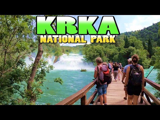 KRKA National Park Walking Tour - Croatia (4k)