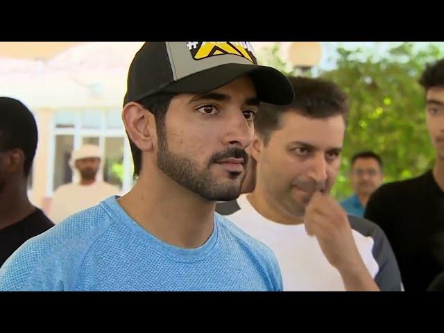 Sheikh Hamdan Fazza Dubai Crown Prince Visit Mohammed Bin Rashid Model School Throwback