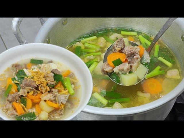 RESEP SOP DAGING SAPI