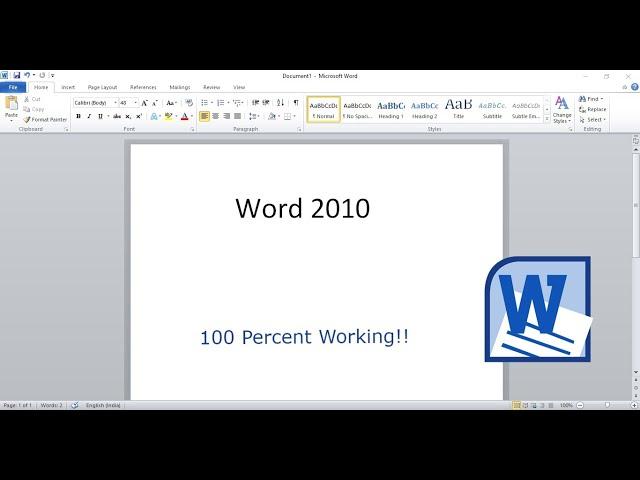 How to download Ms Word 2010- AshPlayz