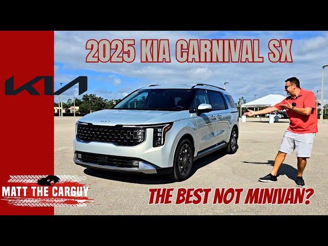 Brand new and redesigned 2025 Kia Carnival SX review. The ultimate "not minivan".