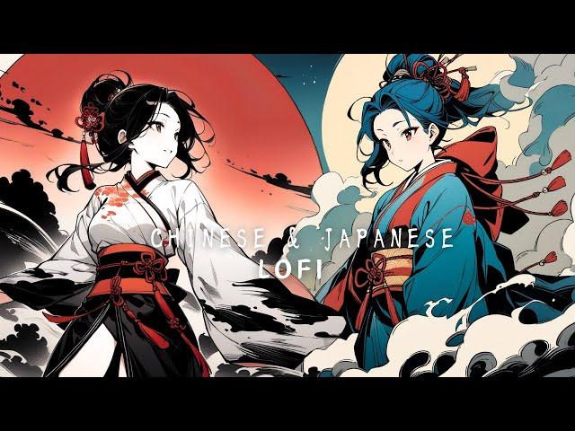 Japanese & Chinese LoFi HipHop Music mix / Chill 50Tracks BGM Mix for Work and Study