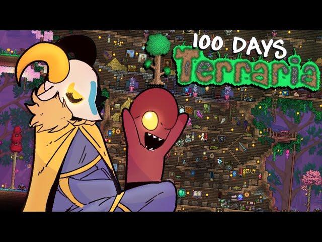 I spent 100 Days in Terraria and Here's What Happened