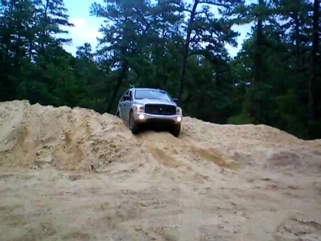 rich drive on sand