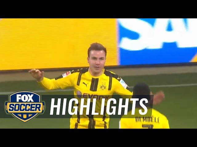 1899 Hoffenheim vs. Borussia Dortmund | 2016–17 Bundesliga Highlights