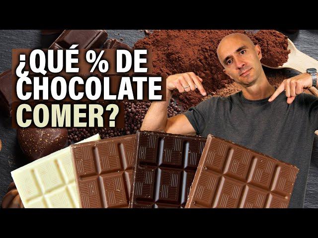 TIPOS de CHOCOLATE  ¿Hay alguno BUENO para la SALUD?