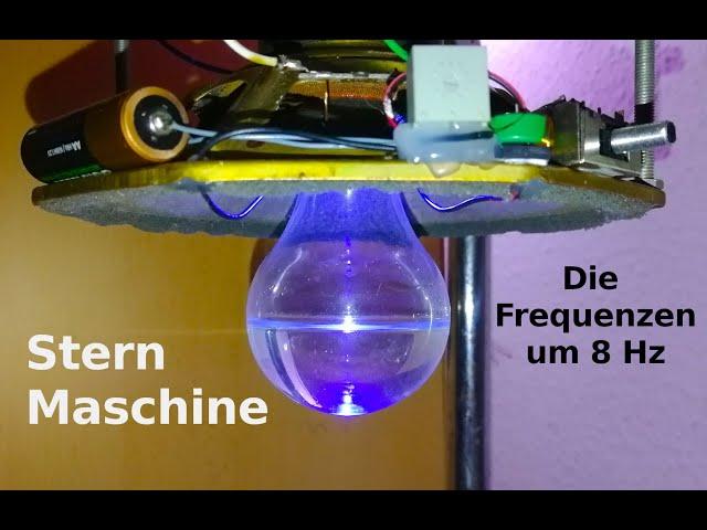 Sternmaschine - Die Frequenzen um 8 Hz (Schumann Resonanz Frequenz)