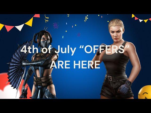 The 4th of July offers are super bad! Krypt review! MK Mobile