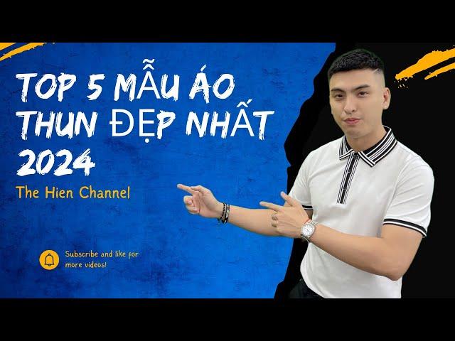 Top 5 mẫu áo thun nam dành cho boy phố đẹp nhất năm 2024 | Thế Hiền