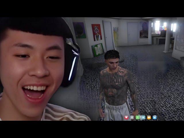 Rayasianboy Visits Kai Cenat's Room in GTA.. 