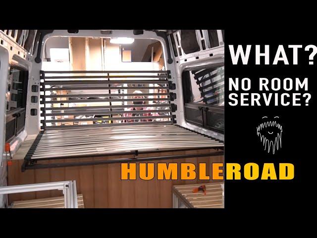 29V power platform bed in a van! Plus + more van build ideas!