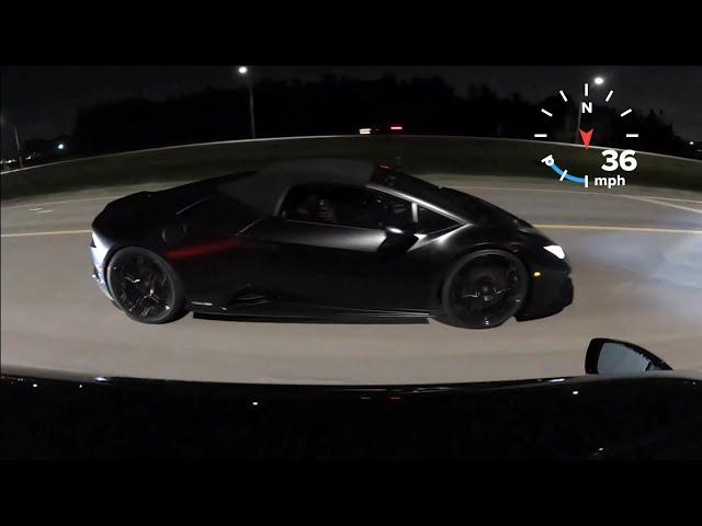 Stage 3 UGR Twin Turbo Lamborghini Huracan Evo AWD vs Cicio Performance Built Nissan GT-R