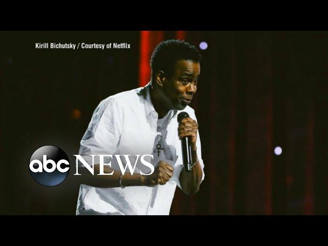 Chris Rock strikes back with comedy one year after infamous Oscars slap | Nightline