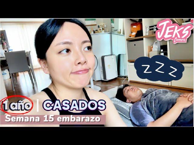 Así es mi vida casada después de 1 año + 15 semanas de embarazo... Será niño?  JEKS Coreana #vlog