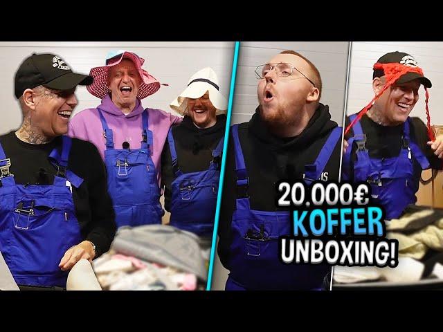 XXL 20.000€ FUNDKOFFER auspacken!  mit @zarbex & @maximalschradin  | MontanaBlack IRL