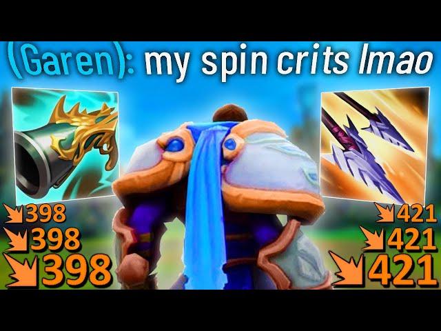 NEW CRIT GAREN IS LUDICROUS (TECHNICALLY A BUFF)