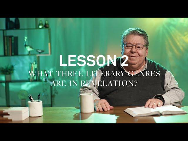 What three literary genres are in Revelation?