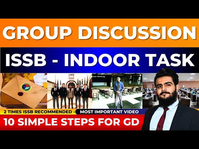 10 Secrets of successful GROUP DISCUSSION | ISSB INDOOR TASKS | Sheraz Ahmad Awan