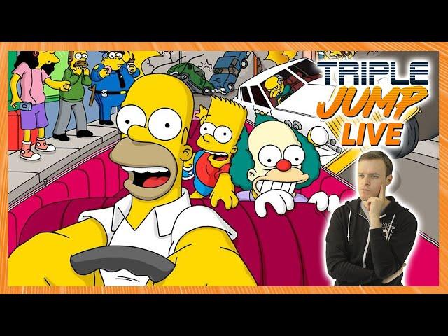 DO YOU COME WITH THE CAR? - The Simpsons: Road Rage [Part 1] | TripleJump Live!