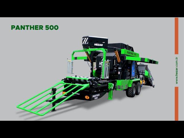 Panther 500 | Silage Baler Machine | Baling and Wrapping Maize Silage in Punjab,India | Hezar Makina