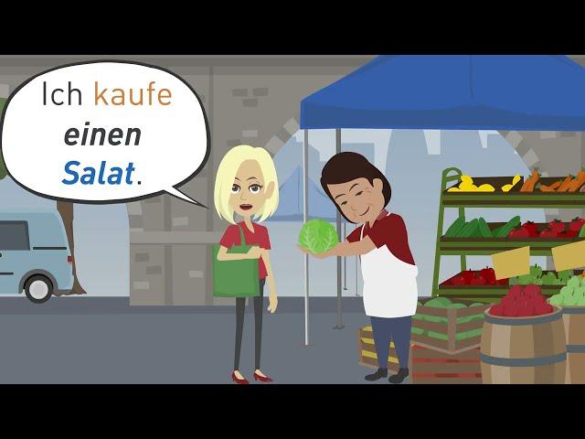 Learn German A1 | All accusative rules! | Vocabulary and Grammar