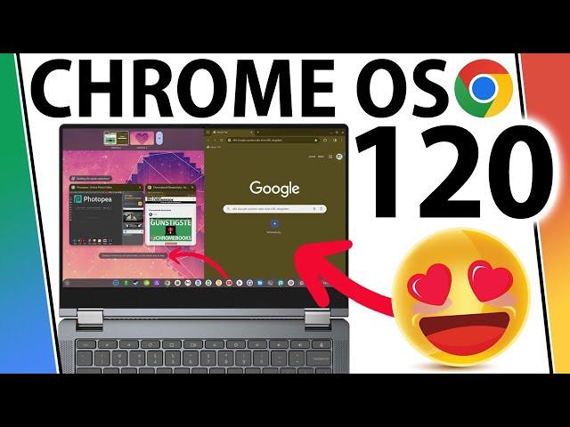 Diese NEUEN Funktionen muss JEDER kennen! (Chrome OS 120)