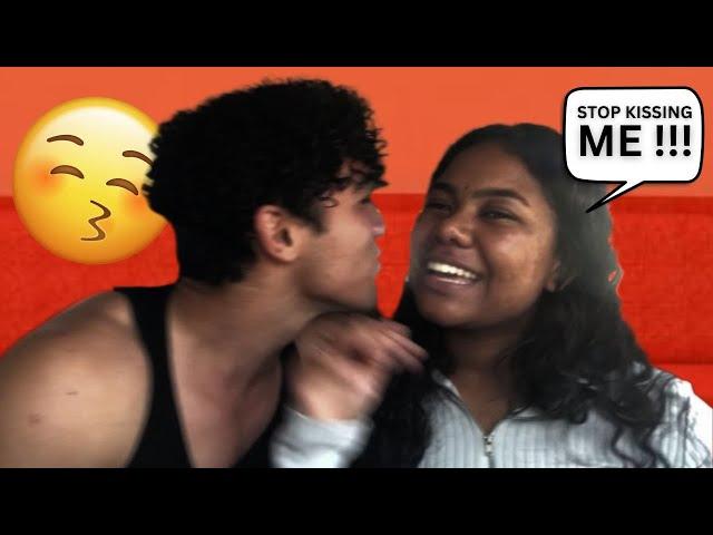 Kissing My Girlfriend Non-Stop Prank! *SHE GOT ANGRY*