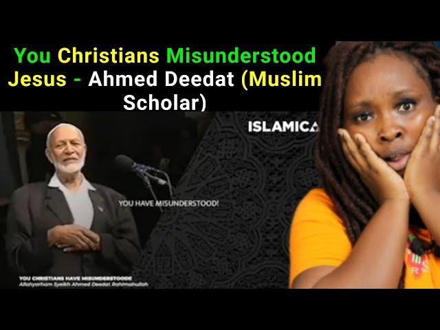 Christians Misunderstand Who Jesus Really Is - Ahmed Deedat (Muslim)