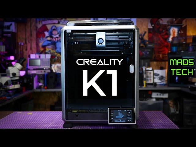 Creality K1 3D Printer - 600mm/s 3D Printing For $539 - K1 Review