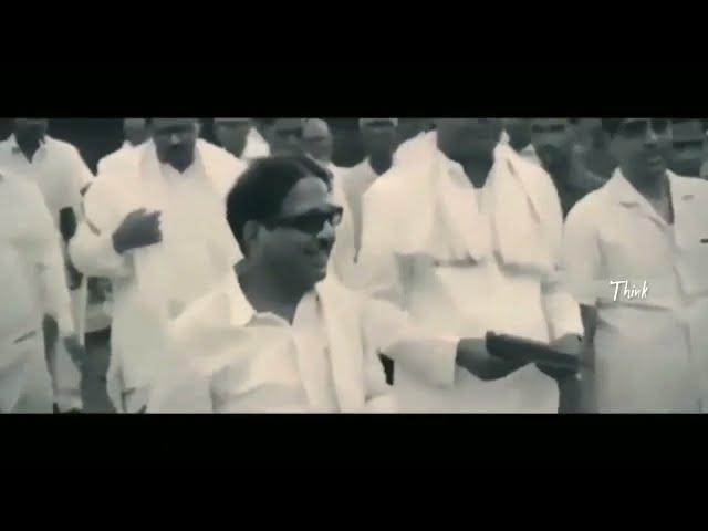 kalaignar speech status Karunanidhi history status