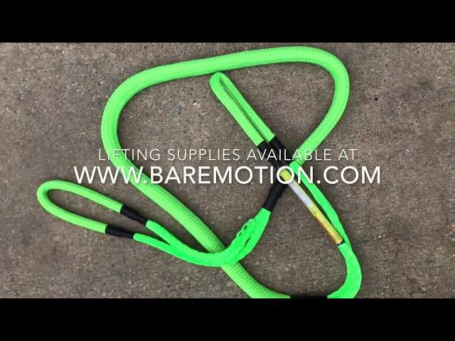 Synthetic Lifting Slings - Baremotion Product Video