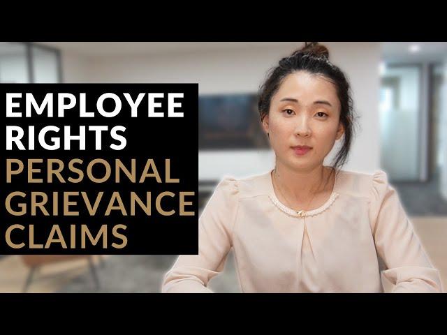 EMPLOYEE RIGHTS IN NEW ZEALAND | PERSONAL GRIEVANCE CLAIMS | EMPLOYMENT LAWYER NZ