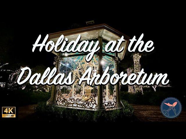 Holiday at the Dallas Arboretum 2024 | Christmas Light Display | Walkthrough and Review