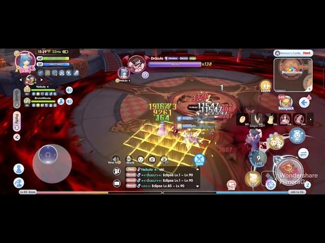 Ragnarok X: Next Generation | Demon's Castle - Hard | High Priest POV #FerreroGaming #TogetherWeROX