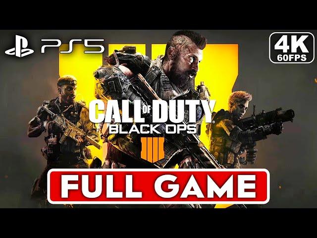 CALL OF DUTY BLACK OPS 4 Gameplay Walkthrough Specialist Campaign FULL GAME [4K 60FPS PS5]