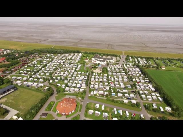 Das Nordsee-Camp Norddeich von oben