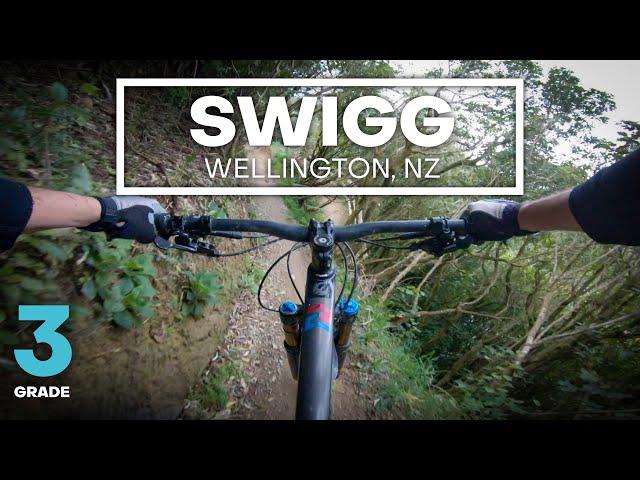 SMASH SOME BERMS - SWIGG Mountain Bike Trail (Grade 3 - Intermediate) | Makara Peak, Wellington