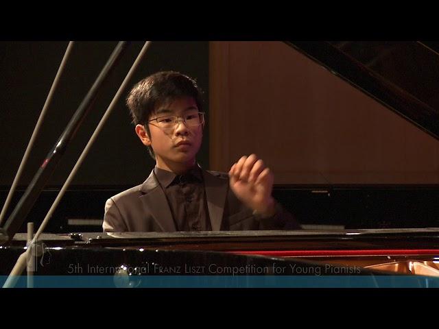 Weimar Liszt Competition 2017 - Semi-Final - Johann Zhao