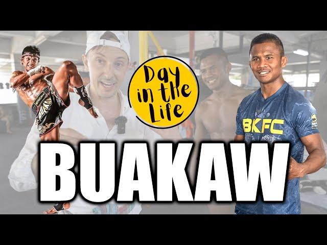 Day in the life of Buakaw - Muay Thai Legend บัวขาว