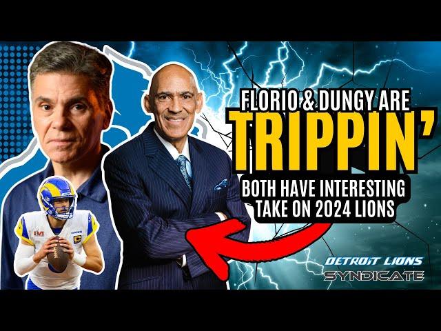 Mike Florio & Tony Dungy Think THIS About The Detroit Lions as Playoff Push BEGINS!