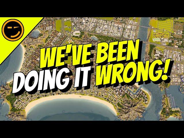 The Secret of building BIG Cities without any problems in Cities Skylines | Gamechanger