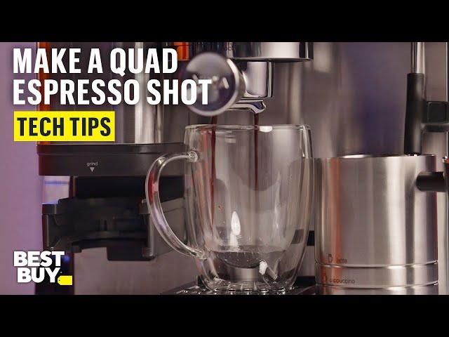 Making a Quad Espresso Shot with the Ninja Luxe Café Premier Series – Tech Tips from Best Buy