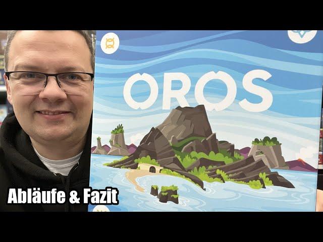 Oros (Board Game Circus) - strategische Workerplacement und Plättchenschiebespiel ab 12 Jahren