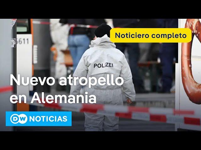  DW Noticias del 3 de marzo: Atropello múltiple en Alemania deja dos muertos [Noticiero completo]